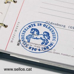 Tinta Coloris CONSTANTA per timbrar documents, xecs, valors