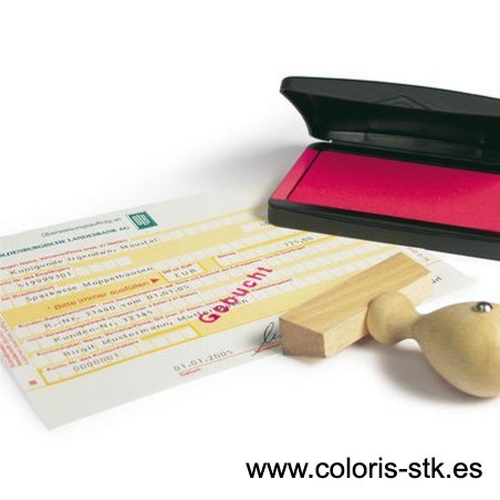 Tinta COLORIS 4040 homologada para marcar documentos bancarios