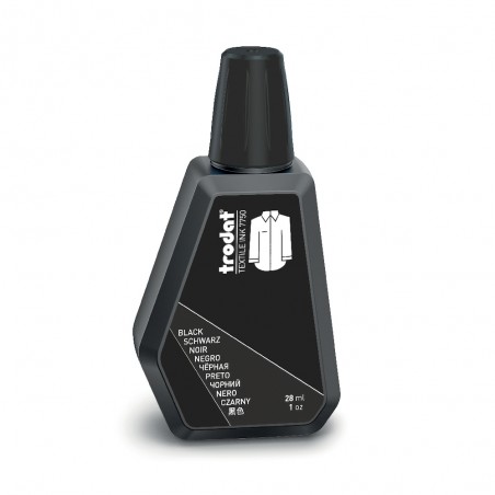Tinta tèxtil TRODAT ref. 7750 de 28 cc. color negre